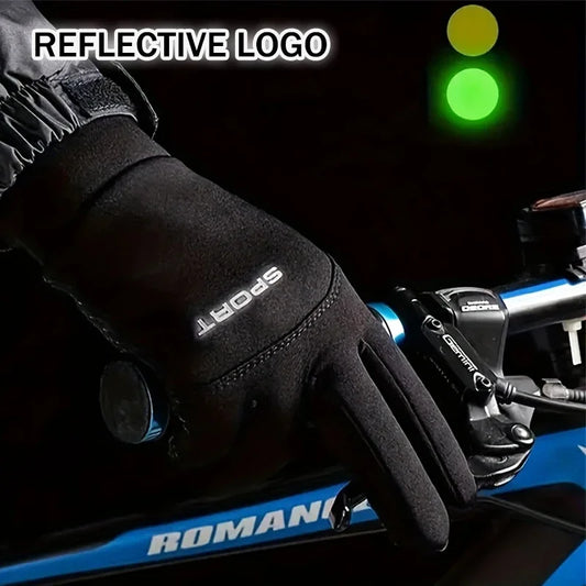 Tech-Winter Gloves: Windproof, Touchscreen & Multi-Sport