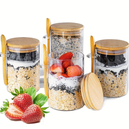 Glass Storage Jars for Food & Spices