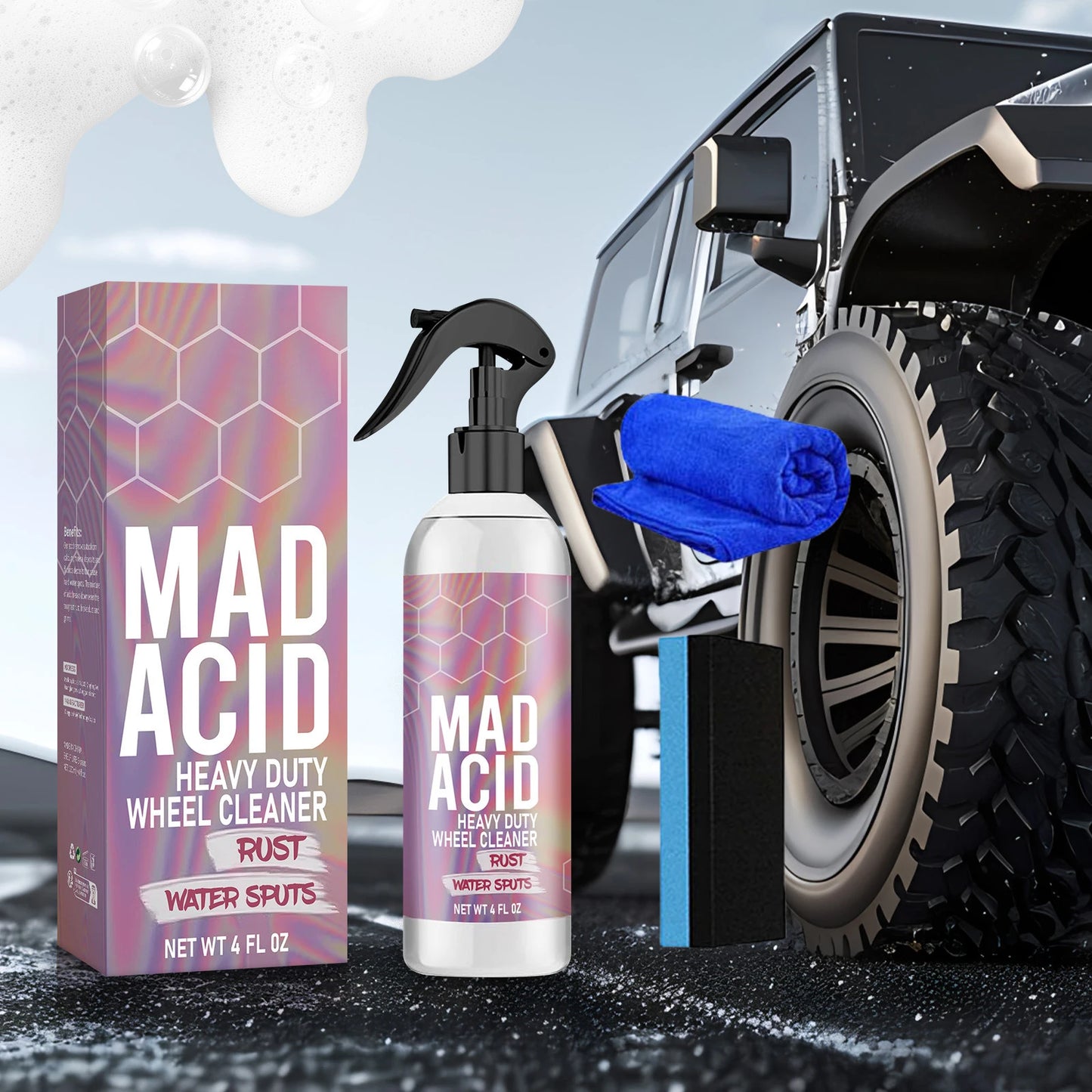 High Strength Wheel Cleaner for Auto
