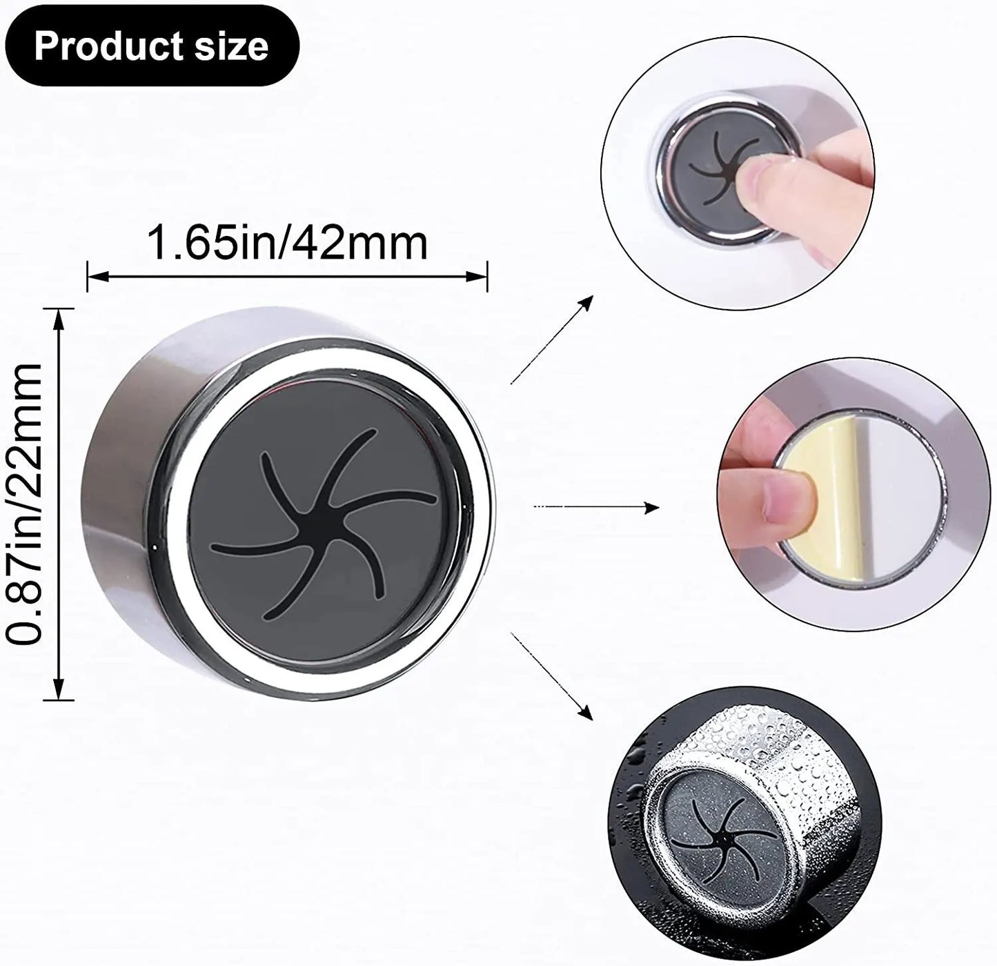 Clips de Cocina 3PCS Sin Taladro para Paños, Gua...


