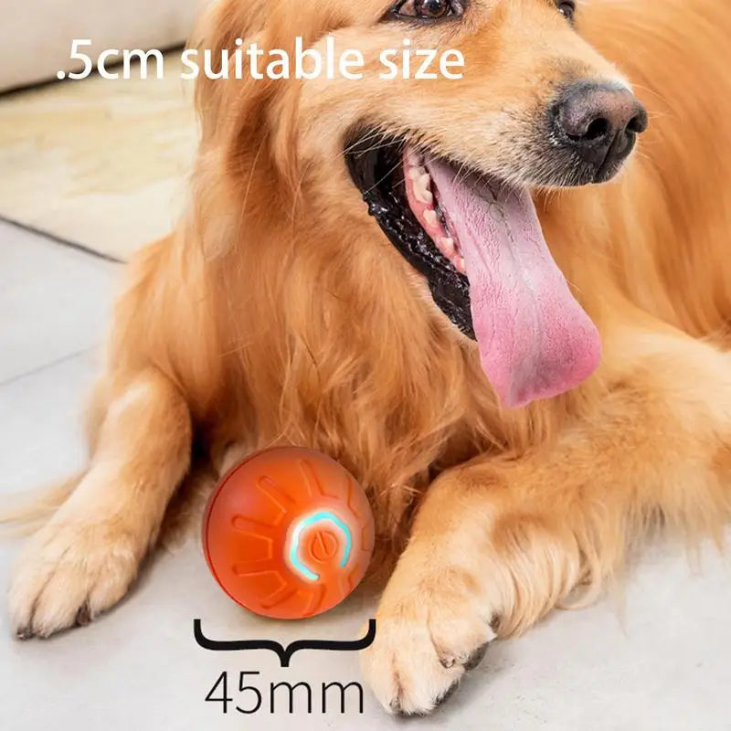 Pelota Inteligente para Mascotas: Juguete Eléctrico Interactivo con Carga USB
