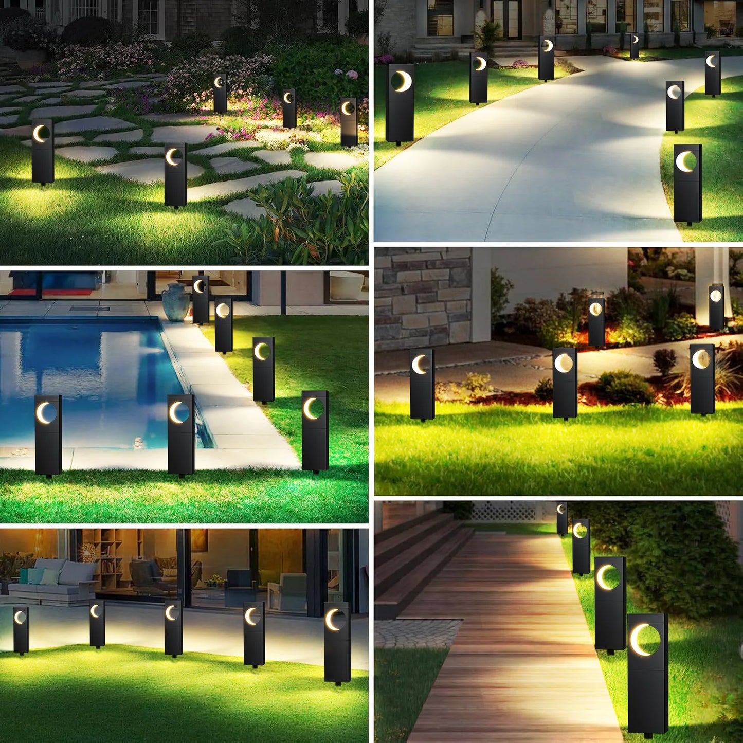 ✨ Solar LED Garden Lights – Outdoor Patio & Pathway Décor, 12H Auto On/Off