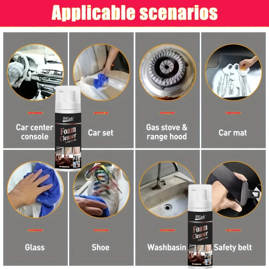 Multi-Purpose Foam Cleaner for Car Interior
